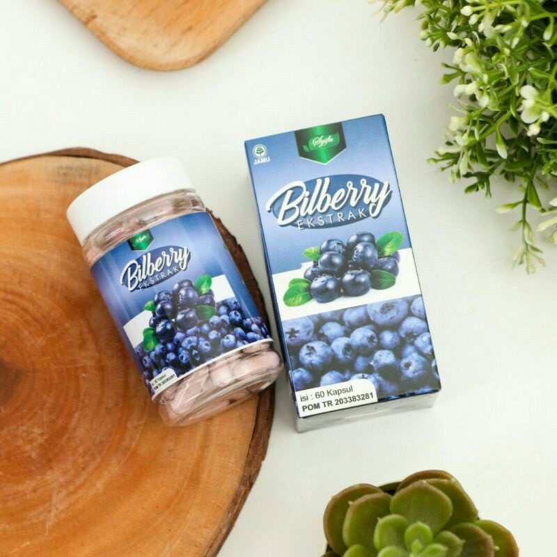 Ekstrak Buah Bilberry Extract 60 Kapsul