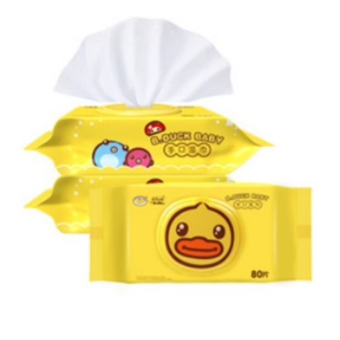 Tissue Basah B.Duck Baby Halus dan Lembut Cocok Untuk Bayi