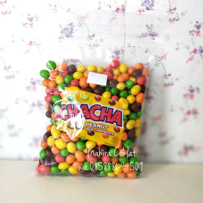 

COKLAT CHACA KILOAN 500GRAM / DELFI CHACA KACANG / DELFI CHACA