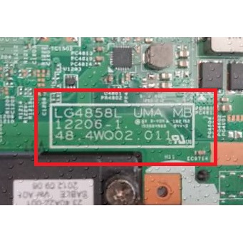 IC BIOS Lenovo G580 LG4858L UMA MB 12206-1 48.4WQ02.001