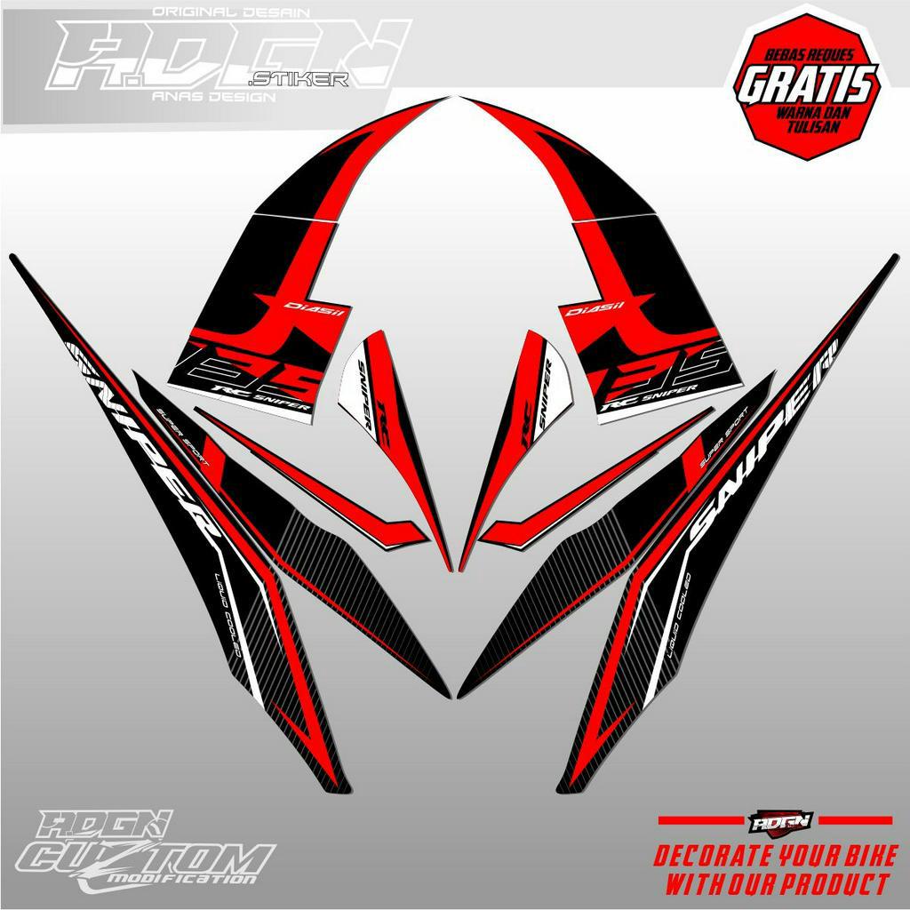 Striping Jupiter Mx lama old 135 custom sniper