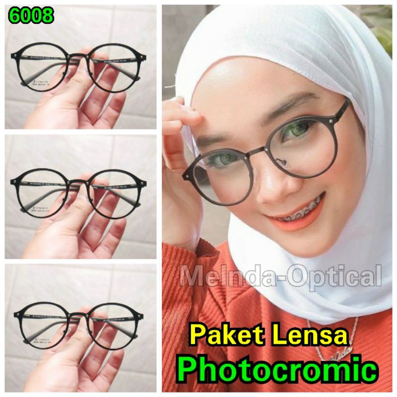 KACAMATA 6008 MURAH,KACAMATA WANITA TERBARU,KACAMATA WANITA PHOTOCROMIC,KACAMATA MODEL KEKINIAN