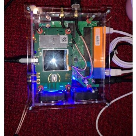 Case Akrilik Untuk  (STB + Tp Link WR840N + Modem Bolt)