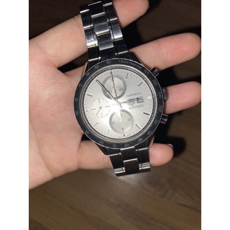 Preloved Tag heuer carrera chronograph tachymeter cv2011