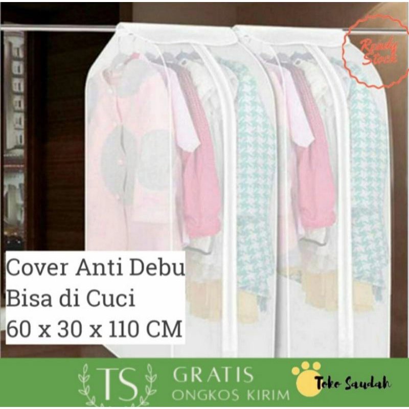 Cover Baju Gantung Cover Baju Anti Debu Plastik Pelindung Baju Cover Pakaian Gantung