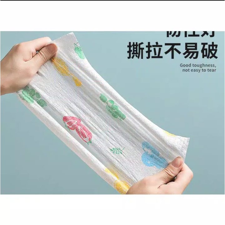kain lap piring dapur non woven isi 40pcs