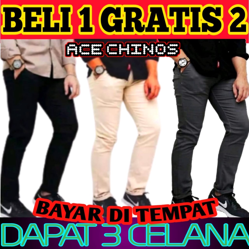 PROMO DADAKAN 3 PCS CUMA 100 CELANA CHINO CELANA Pria SLIMFIT Panjang chino KERJA HARIAN HITAM MOCCA ABU / CELANA CHINO PANJANG PRIA DEWASA / CELANA PRIA TERBARU 2022 KEKINIAN / CELANA PANJANG PRIA MURAH