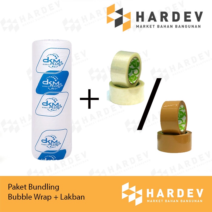 

Bubblewrap Bubble Wrap PUTIH PREMIUM (Grab Express Only) 125 CM x 50 M