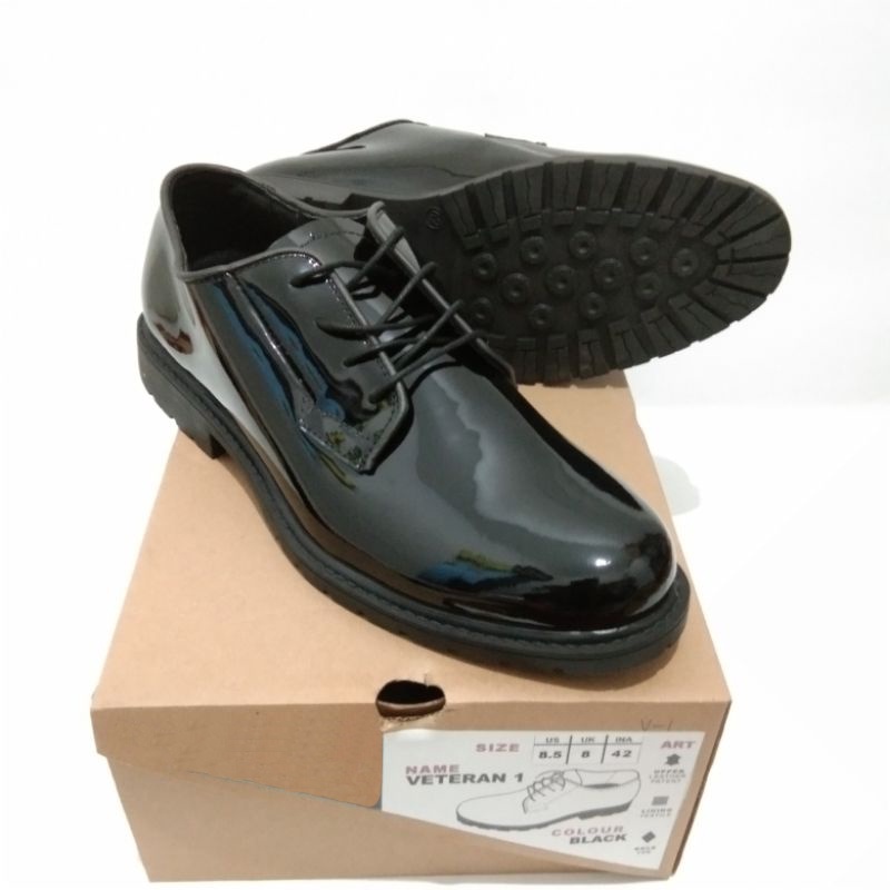 SEPATU FORMAL CASUAL PDH PENDEK 01 TNI AD AL AU Sepatu PDH Pria Sepatu PDH TNI Sepatu Dinas PDH TNI 