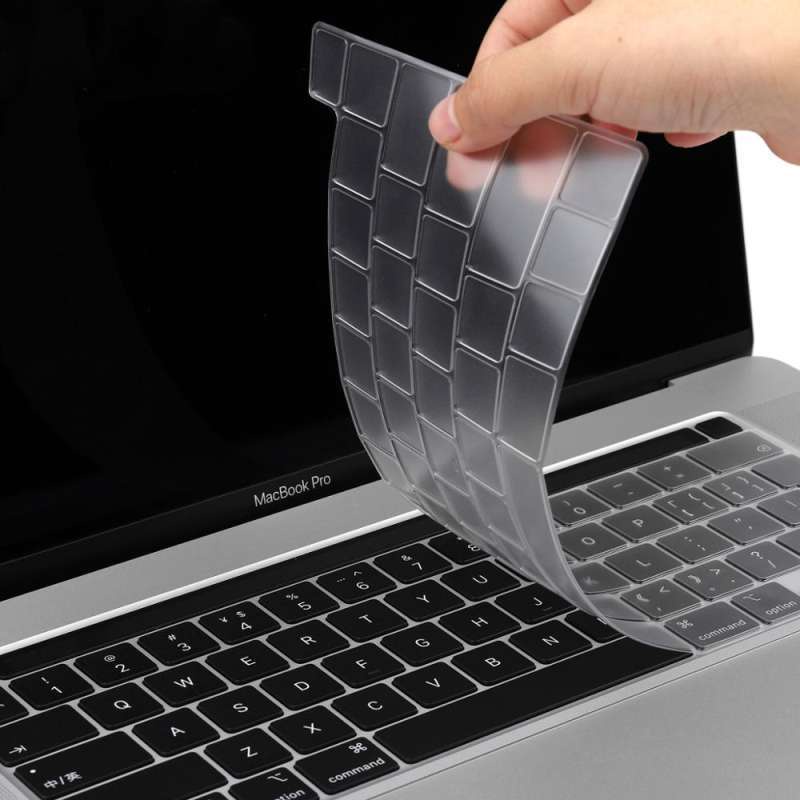 Pelindung Keyboard Macbook TPU Silikon Keyboard Cover Macbook Pro 16 Inch Touchbar 2019 A2141 & Macb
