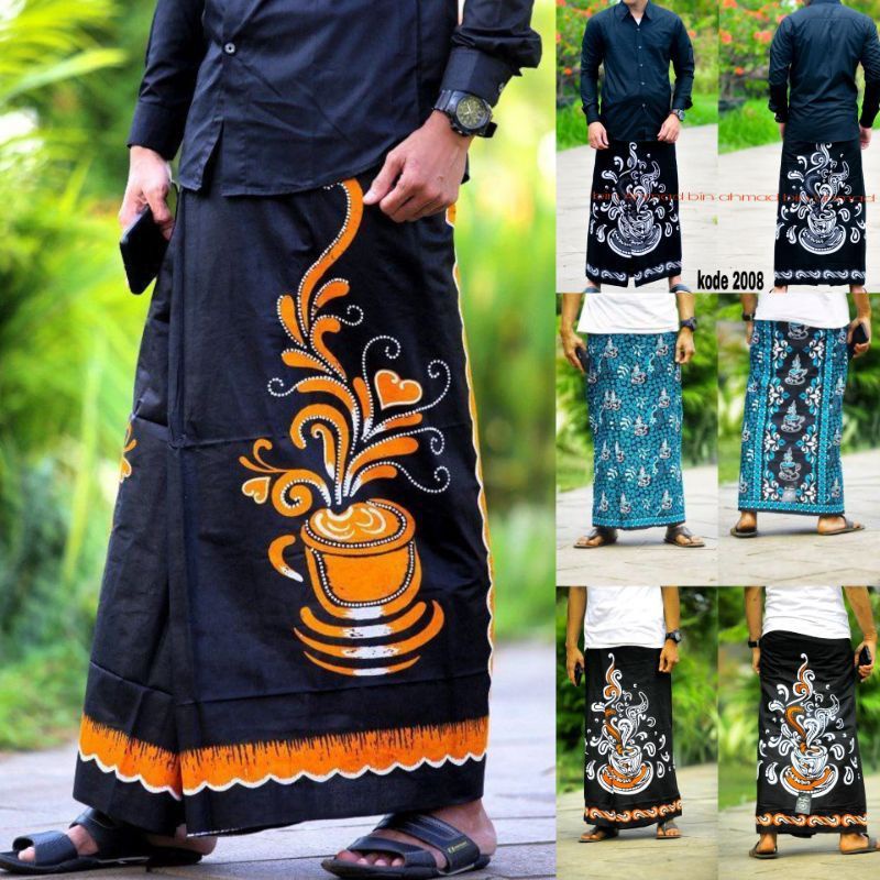 SARUNG BATIK DEWASA KANG SANTRI SARUNG NGOPI KANG SANTRI
