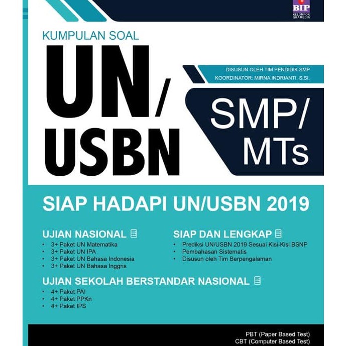 Cl70 Kumpulan Soal Un Usbn Smp Mts Siap Hadapi Un Usbn 2019 550000923 Shopee Indonesia