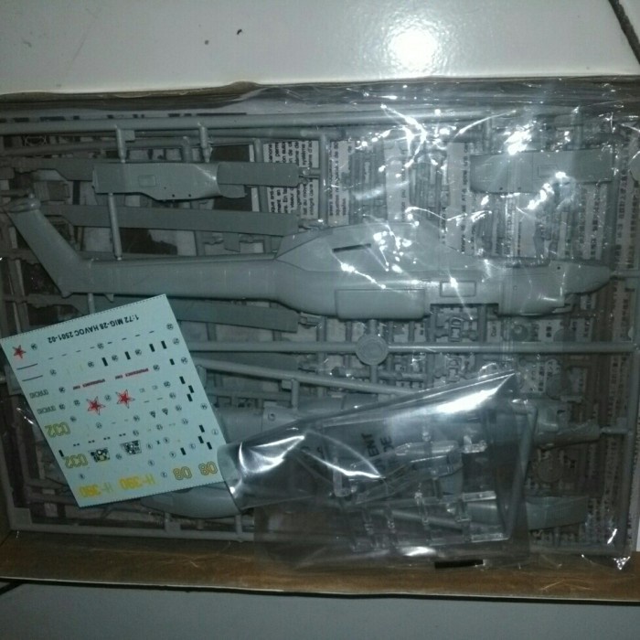COD Model Kit Helikopter Mi-28 172 BERKUALITAS