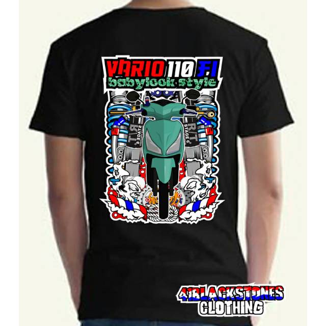 Kaos Baju Tshirt Distro Fake Mothai Vario Indonesia Ride The Perfection Terlaris Termurah Shopee Indonesia
