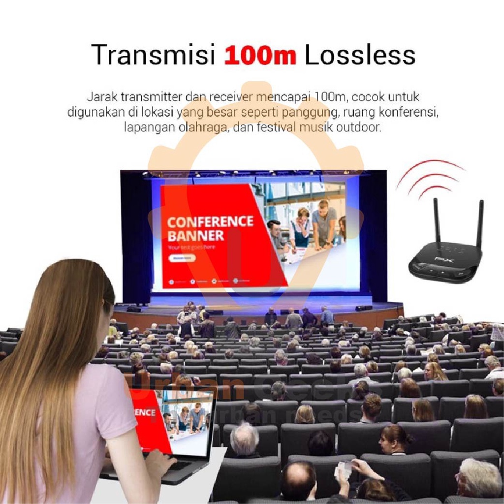 Bluetooth Transmitter Receiver  Audio 5.0 HD stereo 2in1 PX BRX-3600