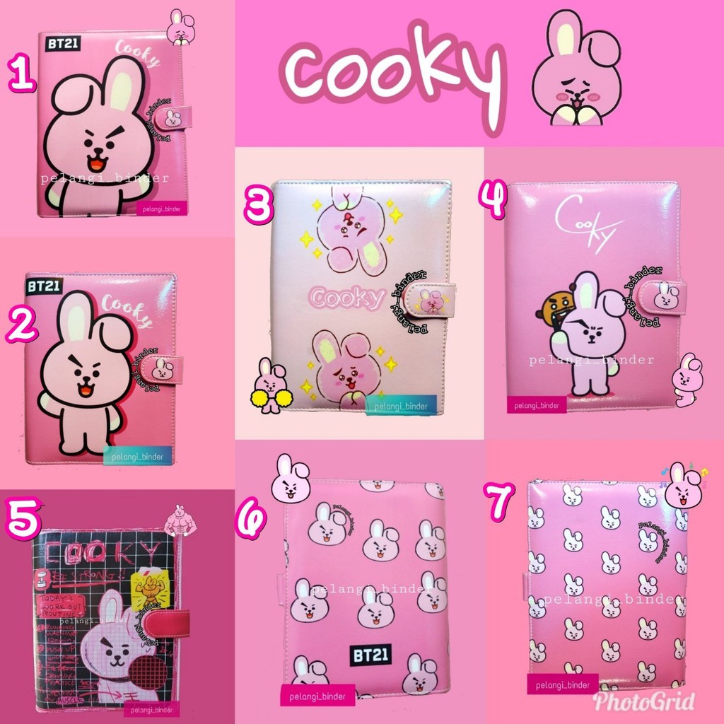 

Binder kelinci cooky A5 B5