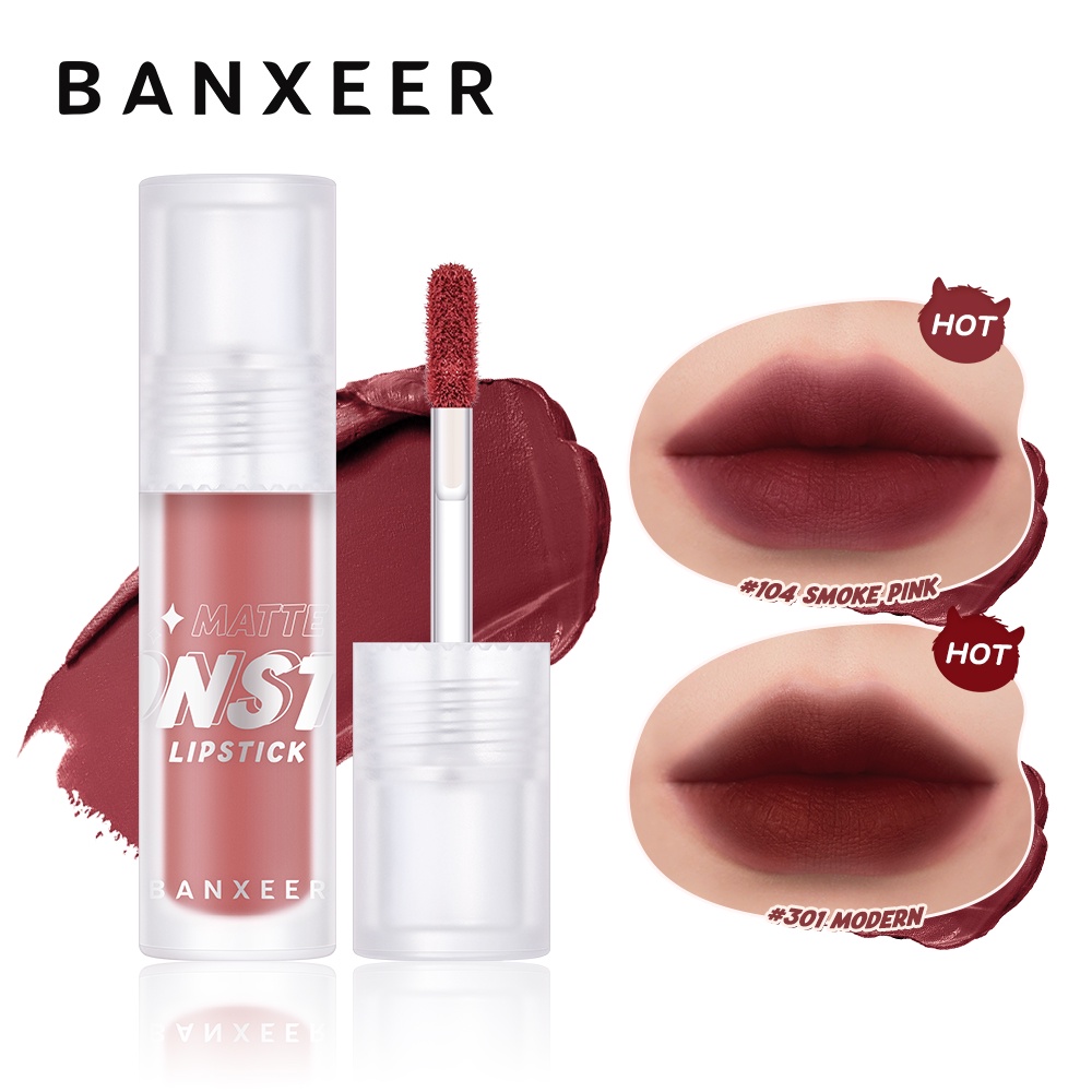 BANXEER Monster Color-holding soft mist monster matte lip glaze