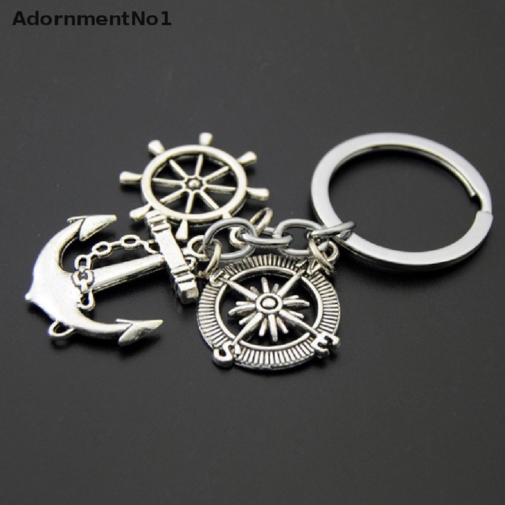 [AdornmentNo1] 1PC Earth Airplane Keychains No Matter Where Pendant Travel Keyring [new]