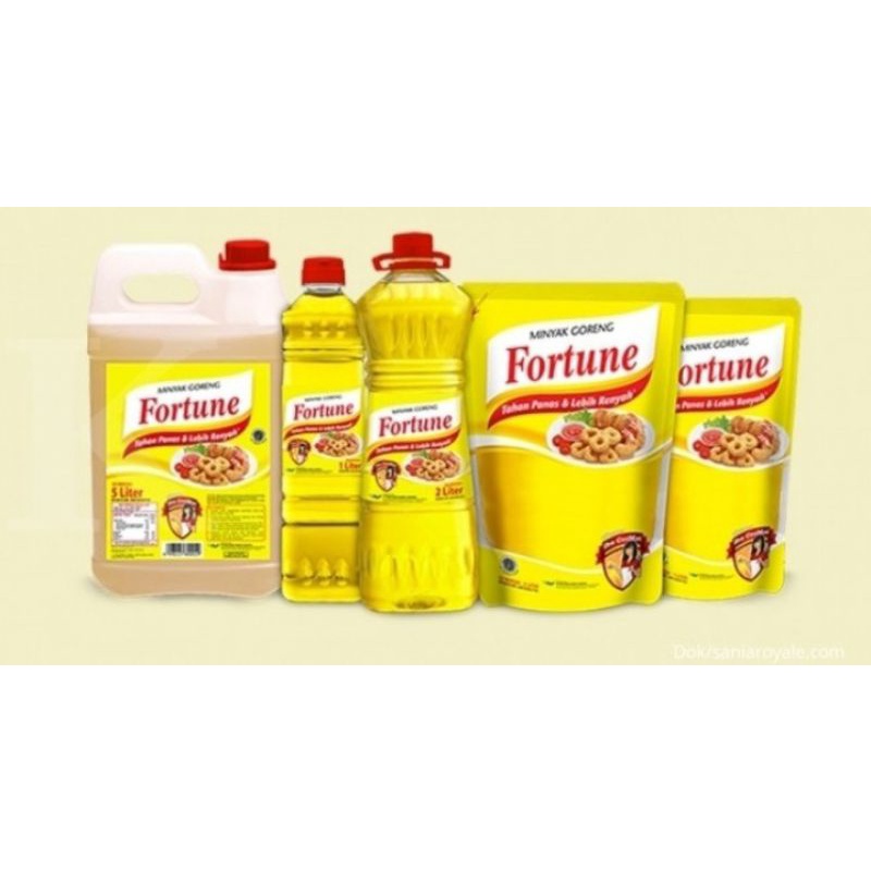 

MINYAK FORTUNE BOTOL 1 & 2 LITER / REFILL 1 & 2 LITER / JEREGEN 5 LITER