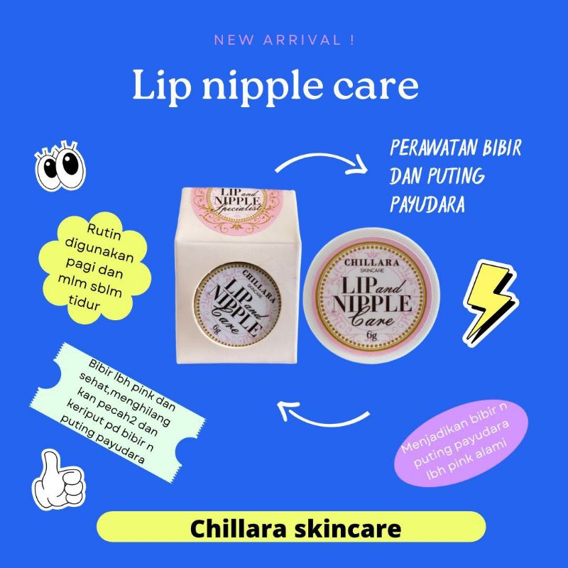 Lip and Nipple Chillara Skincare