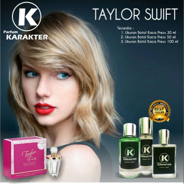 PARFUM KARAKTER TAYLOR SWIFT