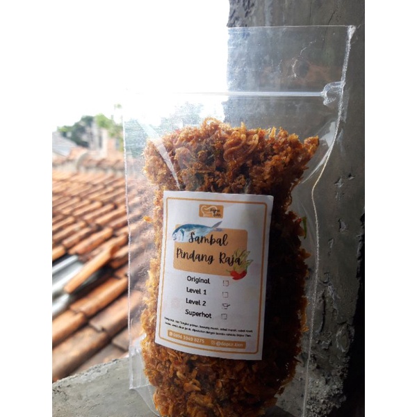 

Sambal Pindang Raja by Dapur Tien 100gr | Dari original sampai level super pedas!! Cocok dengan nasi hangat
