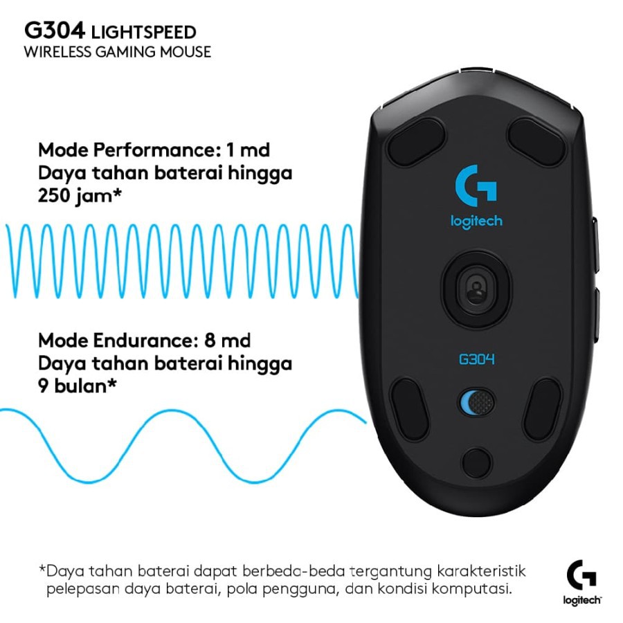 LOGITECH G304 Lightspeed Wireless Gaming Mouse