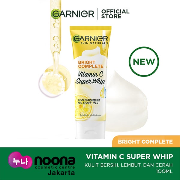 GARNIER BRIGHT COMPLETE VITAMIN C SUPER WHIP