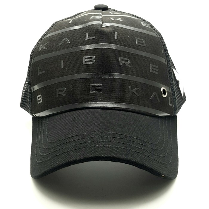 Kalibre 991004-001 Topi Trucker Jaring Sporty Hat Cap Warna Hitam