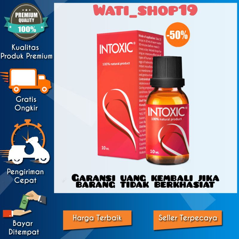 Intoxic Asli 100% Original intoxic obat parasit Hasilnya Topcer