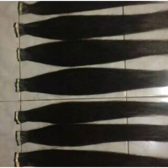 HAIR EXTENSION 70CM RAMBUT SAMBUNG TERMURAH HAIR RING RAMBUT ASLI HUMAN HAIR