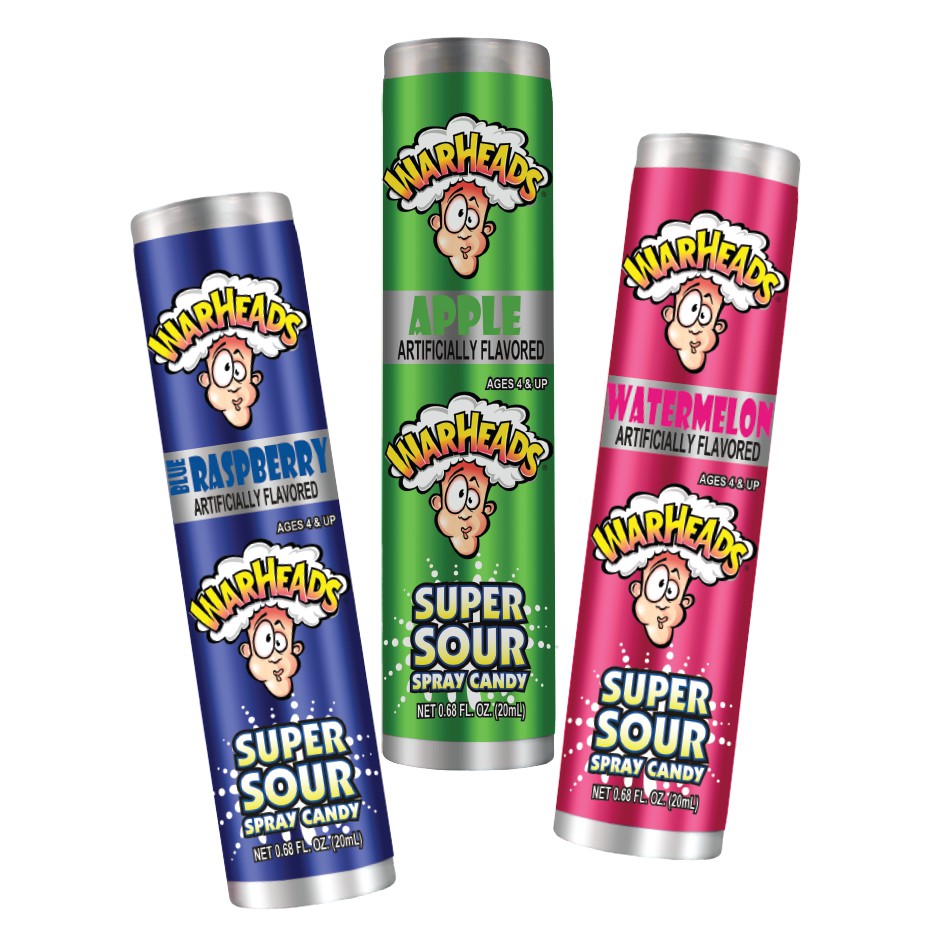 

[Permen Import] Warheads Super Sour Spray Candy/Permen Asem