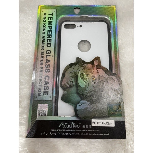 Case Armor Tempered Glass iPhone X Casing Hardcase Back Cover HP Aksesoris Handphone HP OCEANMART OCEAN MART Murah Grosir