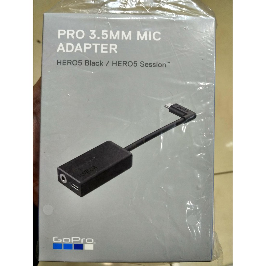 Jual GOPRO PRO 3 5mm MIC ADAPTER   gopro mic adapter hero 5 black   session Diskon
