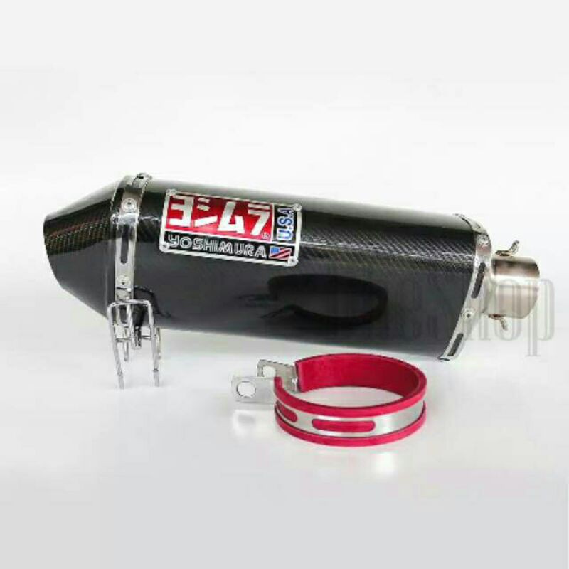 silencer knalpot Yoshimura carbon silencer knalpot only inlet 50