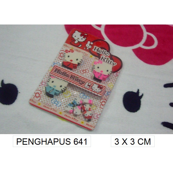 

penghapus pensil karakter hello kitty