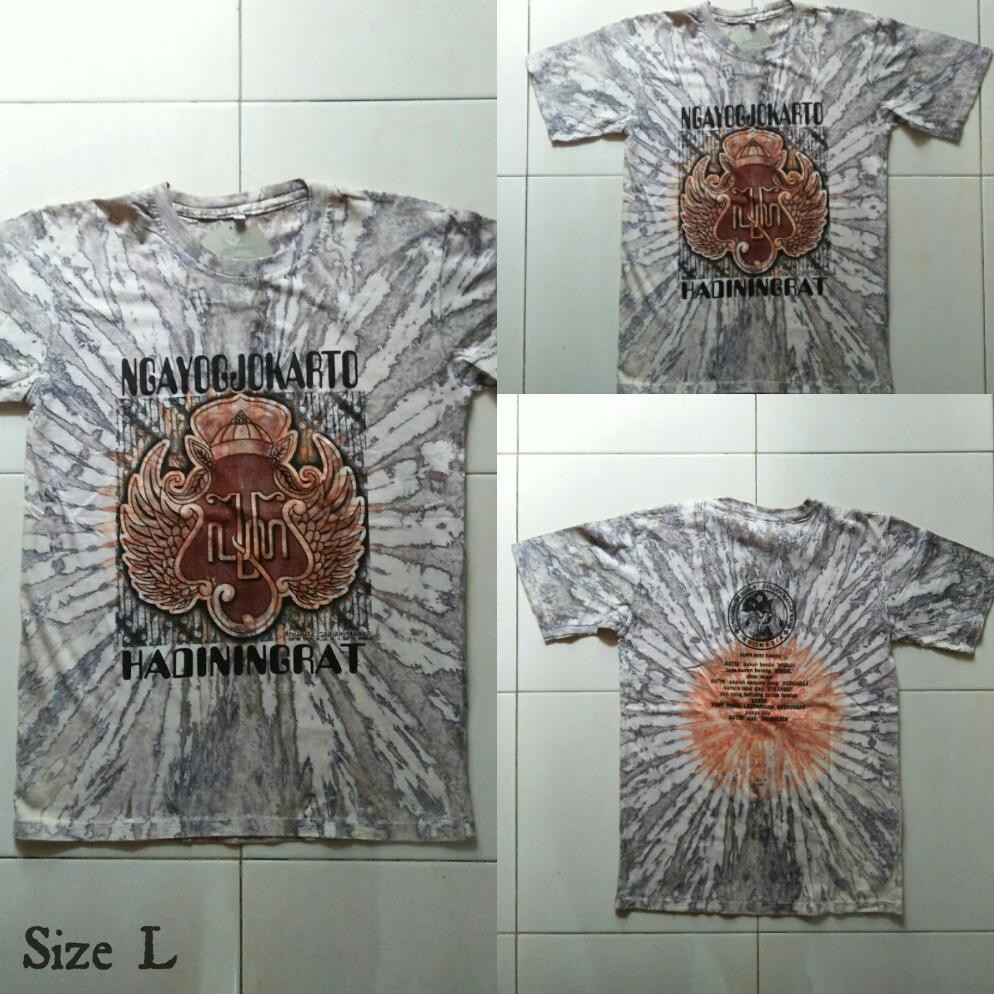 KAOS KHAS JOGJA/KAOS BATIK JOGJA/SIZE L