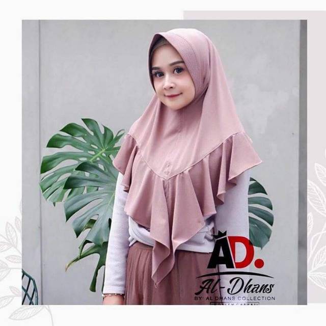 𝗦𝗛𝗘𝗟𝗢𝗩𝗘𝗦𝗛𝗢𝗣𝗣 - HIJAB KHIMAR INSTAN ANDINE POLOS PREMIUM ORIGINAL ALDHANS JILBAB BERGO ORI AL DHANS K