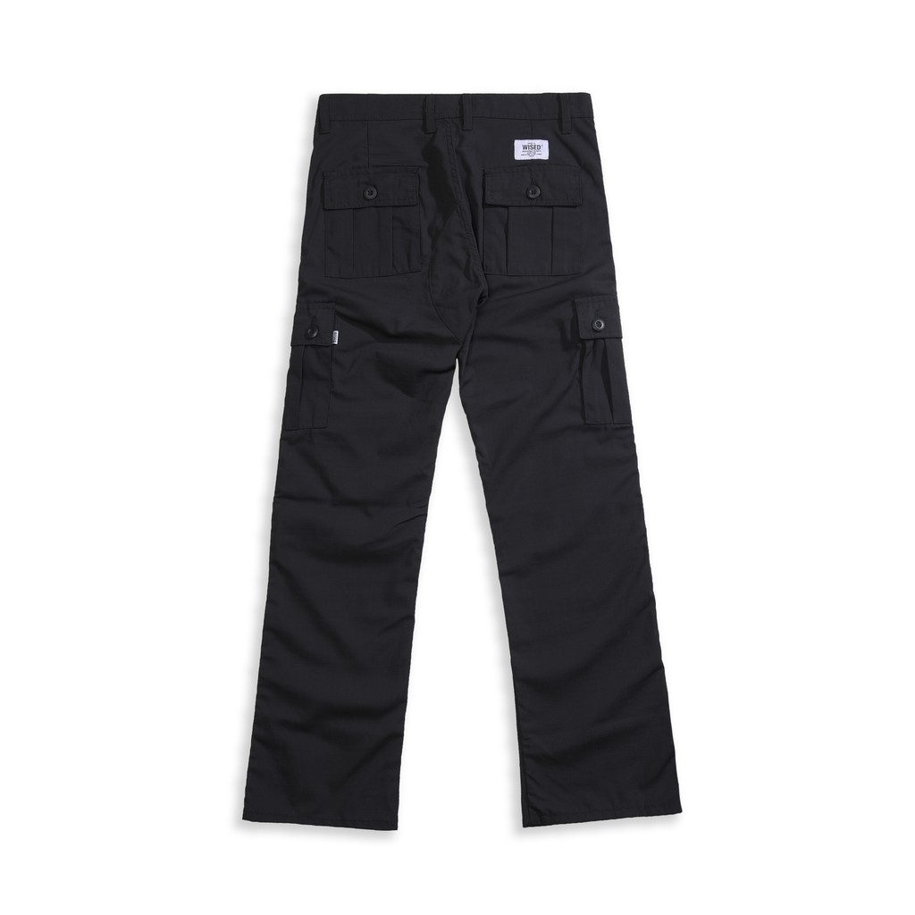 WISED | TROOPS BLACK | CARGO PANTS