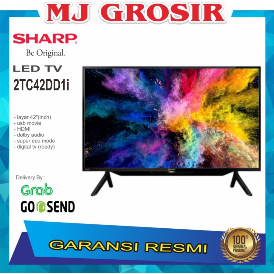 PROMO LED TV SHARP 42&quot; 42DD / 42BD 42 INCH USB MOVIE HDMI FULL HD DIGITAL