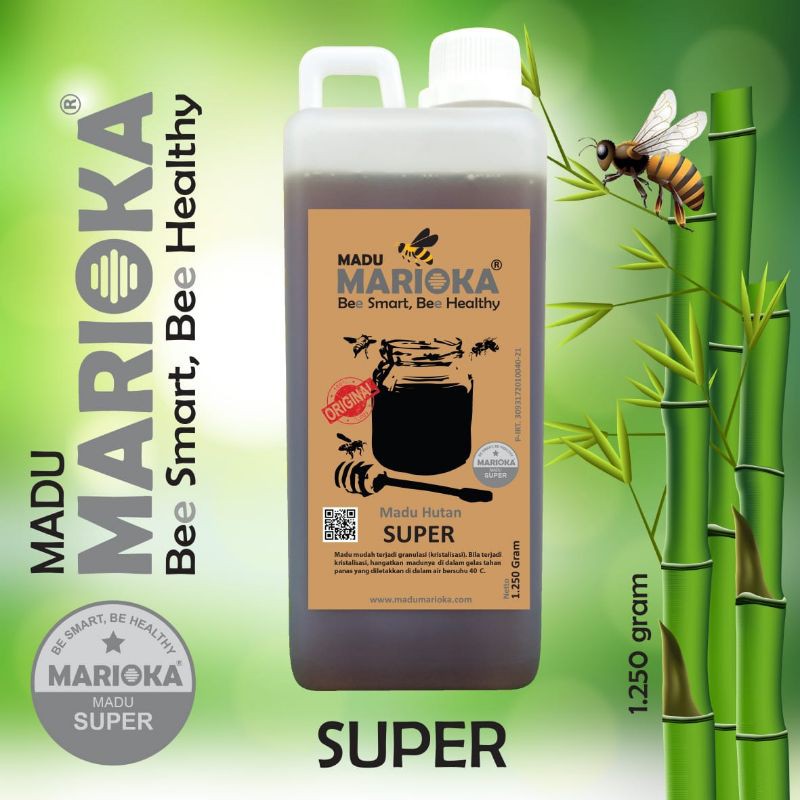 

Madu Asli - Madu Marioka Super 1.250 gram