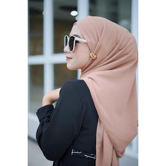 SEGI EMPAT FUJI INSTAN PLUS INNER 2in1 CERUTY BABYDOLL / Hijab Instan Segi Empat + Inner