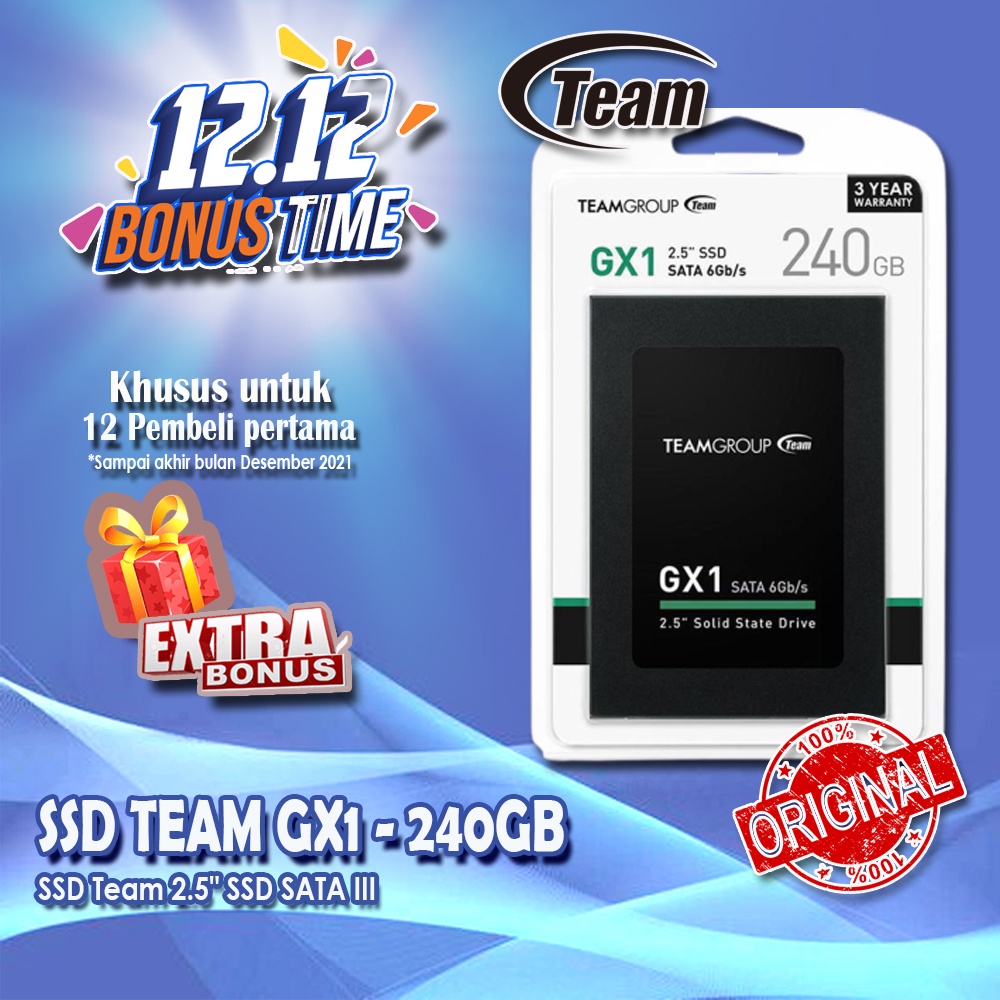 Team SSD GX1 240GB SATA III 240 GB - TEM-T253X1240G0C101