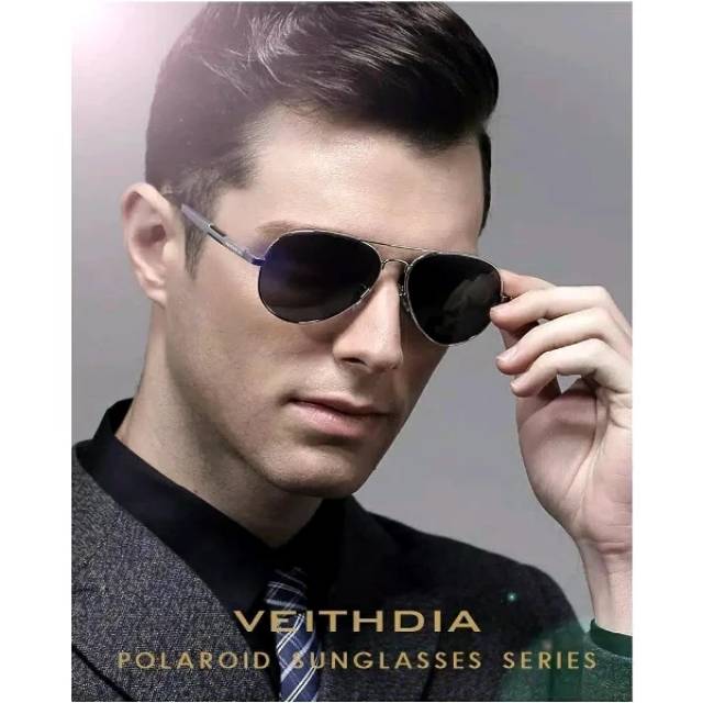 Kacamata Veithdia 6695 Anti Silau UV Polarized Protec Pria