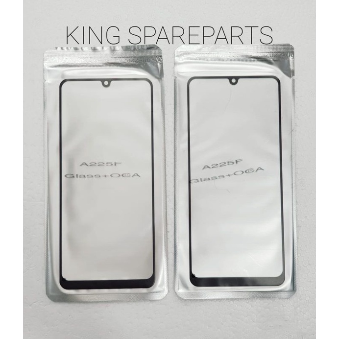 KACA GLASS LCD PLUS LEM OCA SAMSUNG GALAXY A22 A225 A225F ORIGINAL