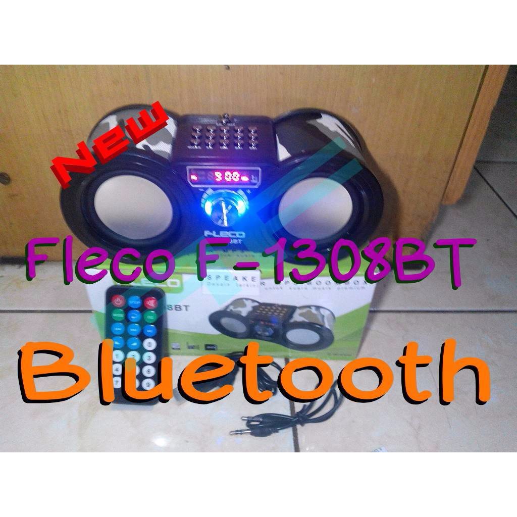 speaker al quran fleco 1308bt audio murottal hafalan f-1308bt digital