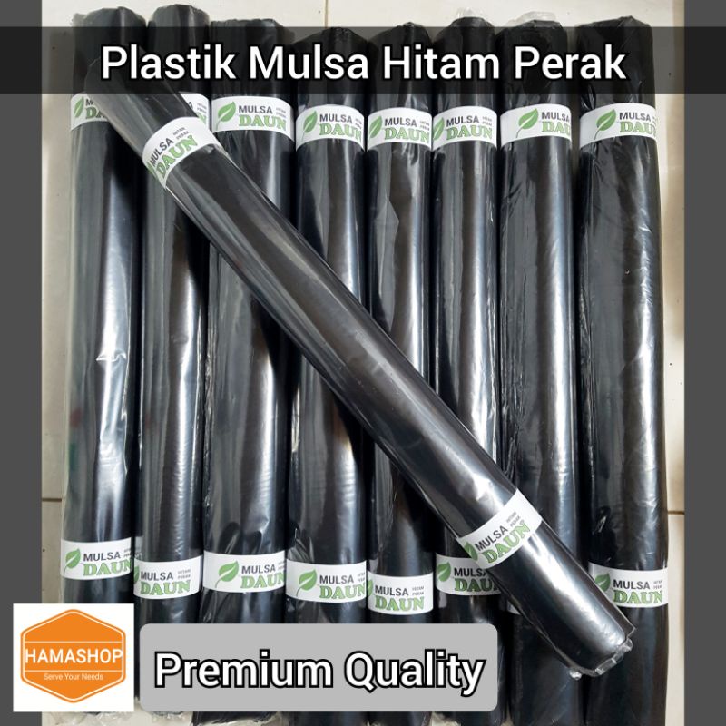 Jual Plastik Mulsa Pertanian Hitam Perak Roll Berat Kg Ukuran