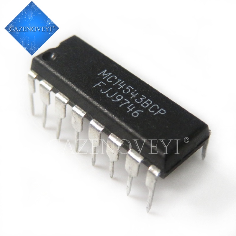 10pcs Ic Mc145436Mc14543Bcp Mc145436P1 Dip-14