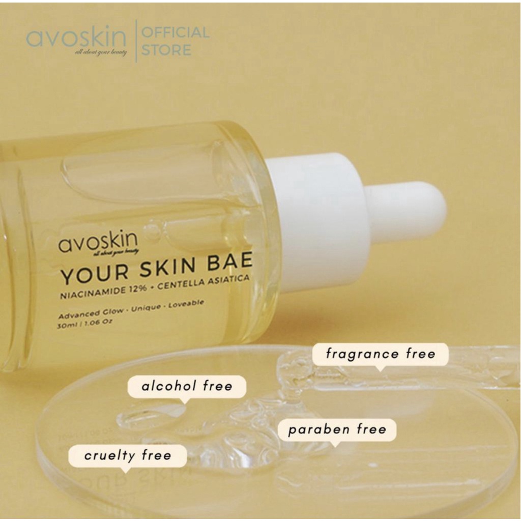 Avoskin Your Skin Bae Niacinamide 12% + Centella Asiatica Serum 30ml