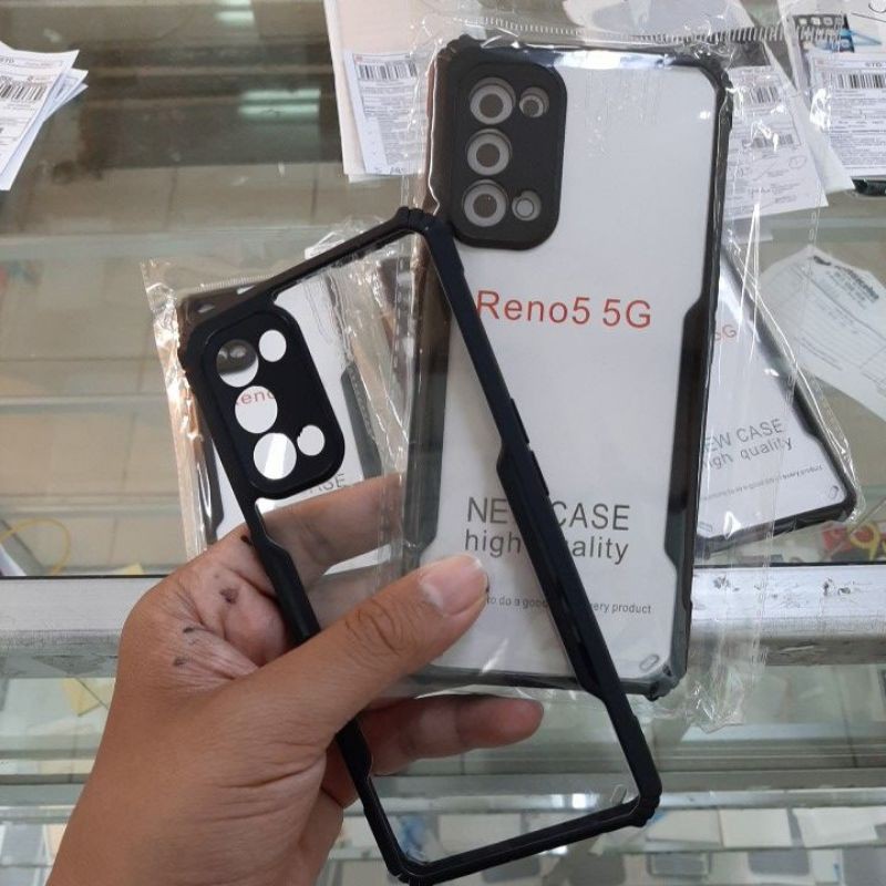 OPPO RENO 8T 4G 8T 5G 8 4G 8 5G 8Z 5G 7 4G 7 5G 7Z 5G 6 4G 6 5G 5 5G 5F CASE HARDCASE IPAKY BENING SHOCKPROOF BUMPER HARD FUZE CLEAR TRANSPARAN CASING PROTECT CAMERA COVER PELINDUNG KAMERA